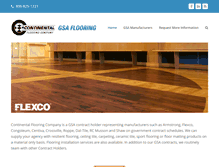 Tablet Screenshot of gsa-flooring.com